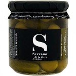 Gherkin-Stuffed Olives ‘Riojanitos’ - Serrano (350 g)