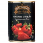 Red ‘Piquillo’ Peppers (Whole) - Conservas Serrano (Tin - 390 g)