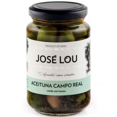 Whole Green ‘Campo Real’ Olives - José Lou (355 g)