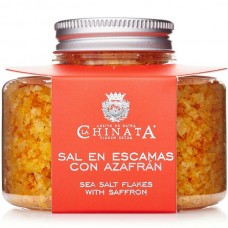 Sea Salt Flakes with Saffron - La Chinata (120 g)